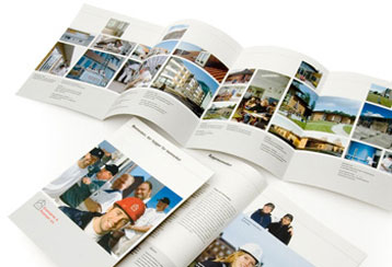 Andersson og Jantzen har arbejdet tæt sammen med Enemærke & Petersen i mange år - om bl.a. brochurer, hjemmeside og meget andet.