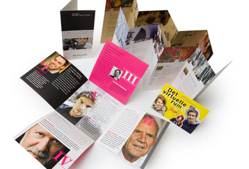 KØS er Kunstmuseet i Køge med gobeliner fra Bjørn Nørgård og foldere fra Andersson og Jantzen.